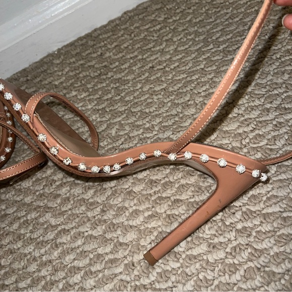 STEVE MADDEN Zaylee Embellished Square Toe Evening Sandals SIZE:7.5 - Picture 8 of 13